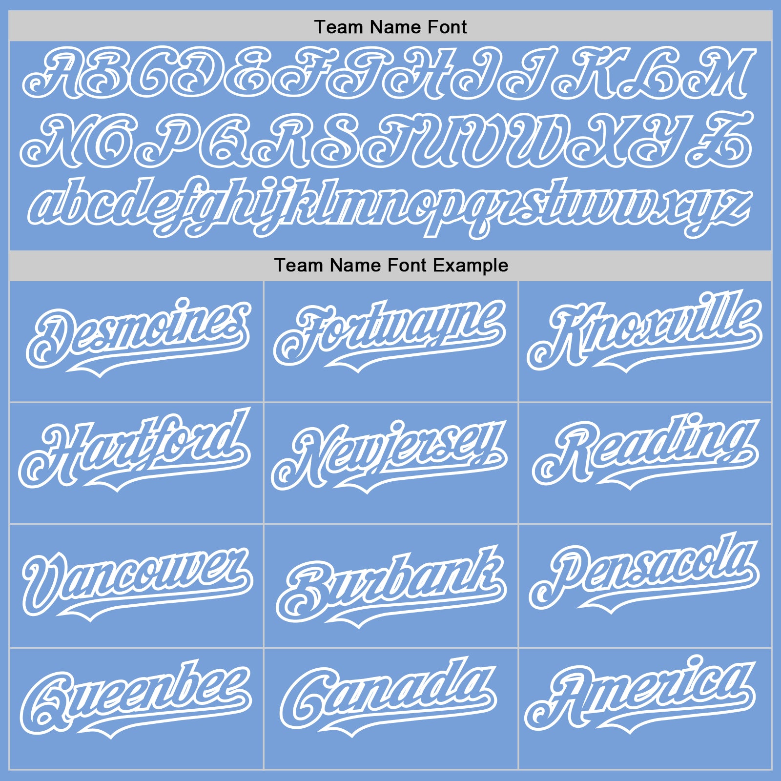 Custom Light Blue White-Light Blue Pinstripe Authentic Split Fashion Baseball Jersey