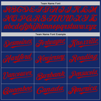 Custom Royal White-Red Pinstripe Authentic Split Fashion Baseball Jersey