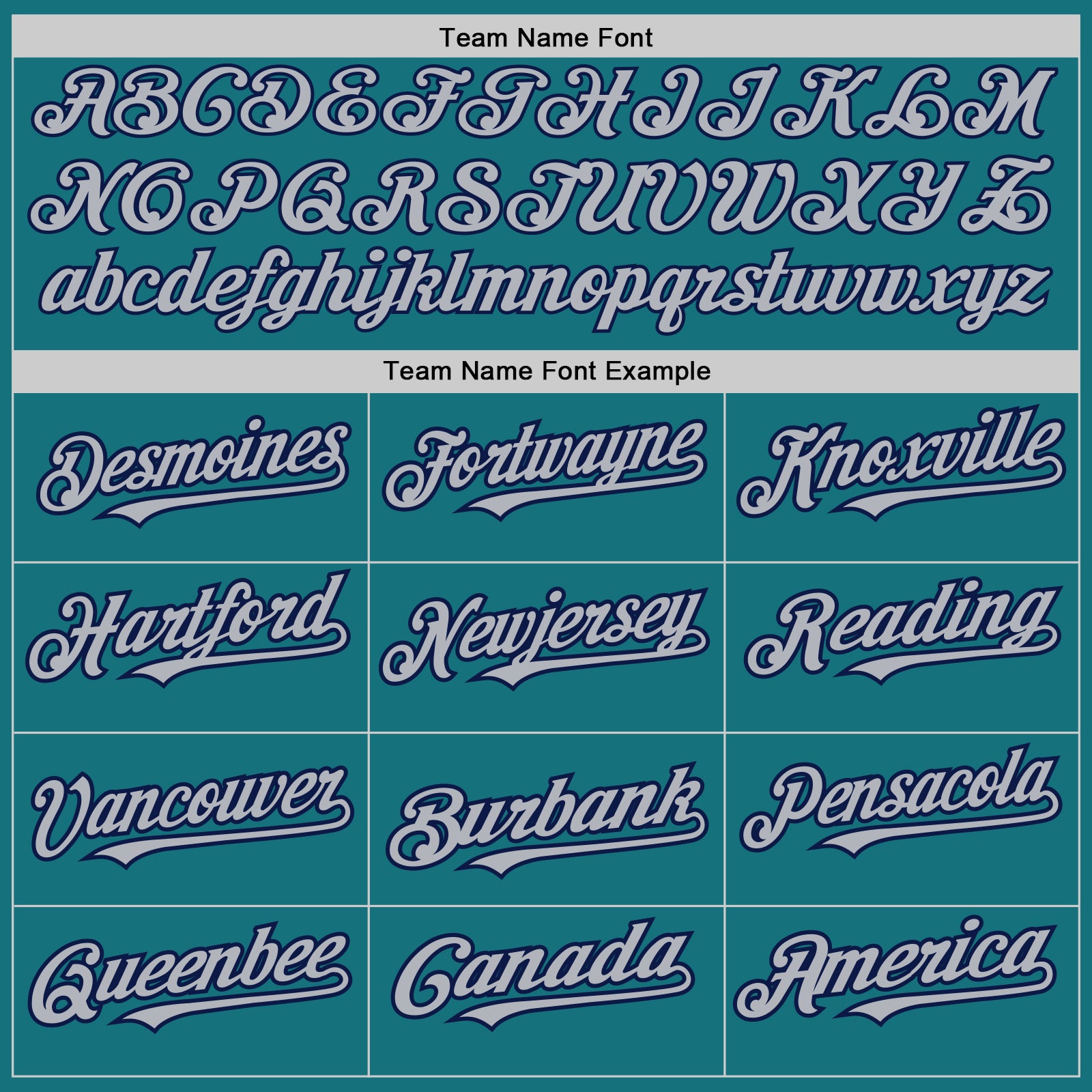 Custom Teal Gray-Navy Pinstripe Authentic Split Fashion Baseball Jersey