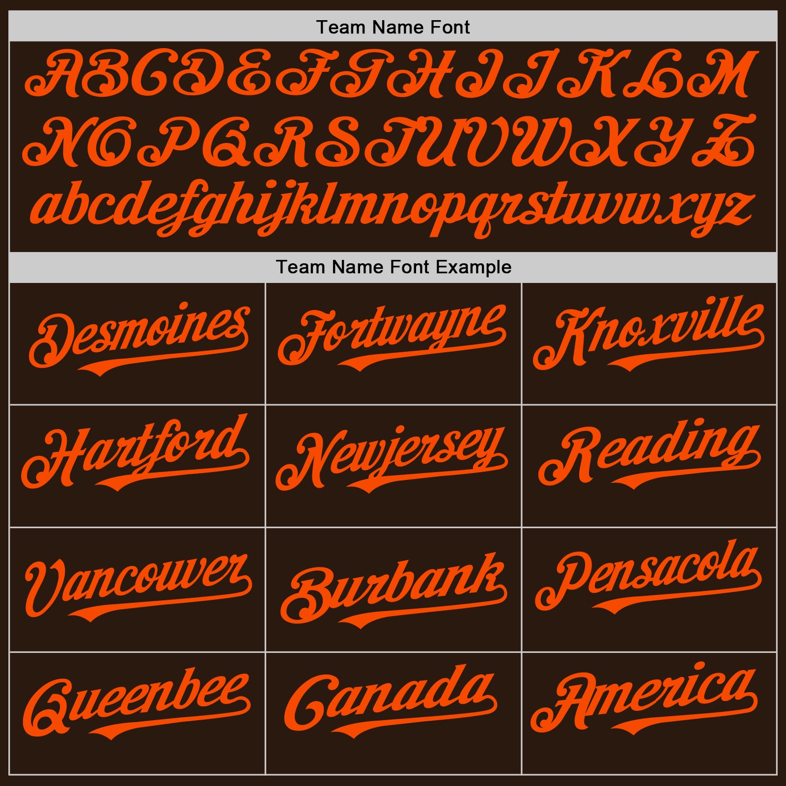 Custom Brown White-Orange Pinstripe Authentic Split Fashion Baseball Jersey