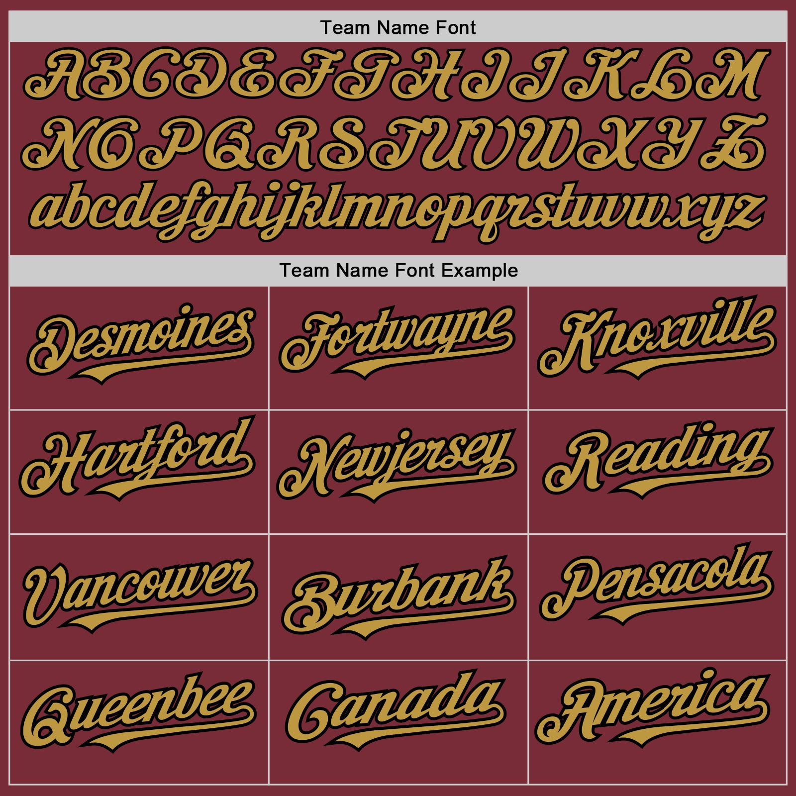 Custom Burgundy Old Gold-Black Pinstripe Authentic Split Fashion Baseball Jersey