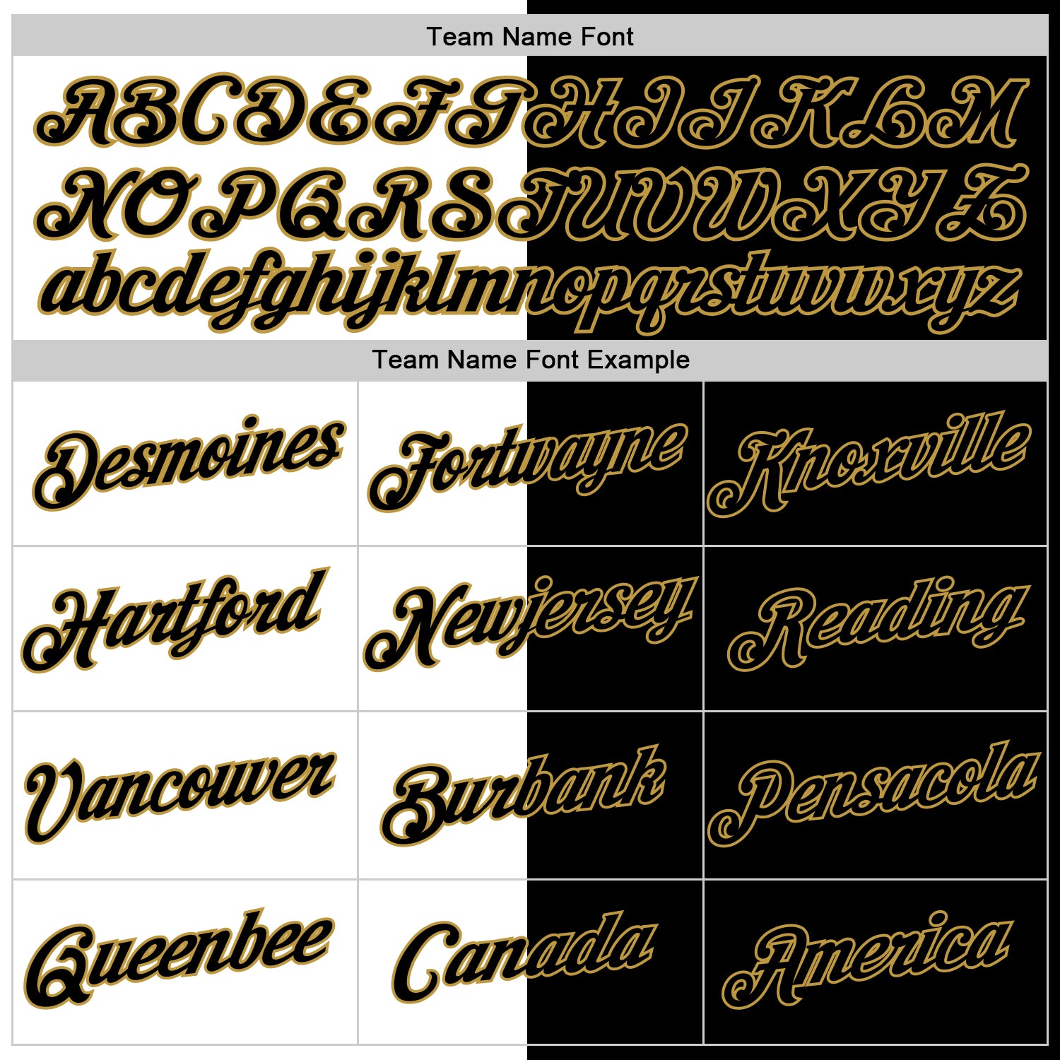 Custom Black White-Old Gold Split Fashion Performance T-Shirt