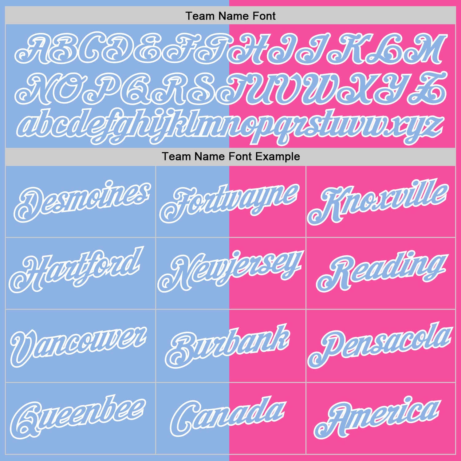 Custom Pink Light Blue-White Split Fashion Performance T-Shirt