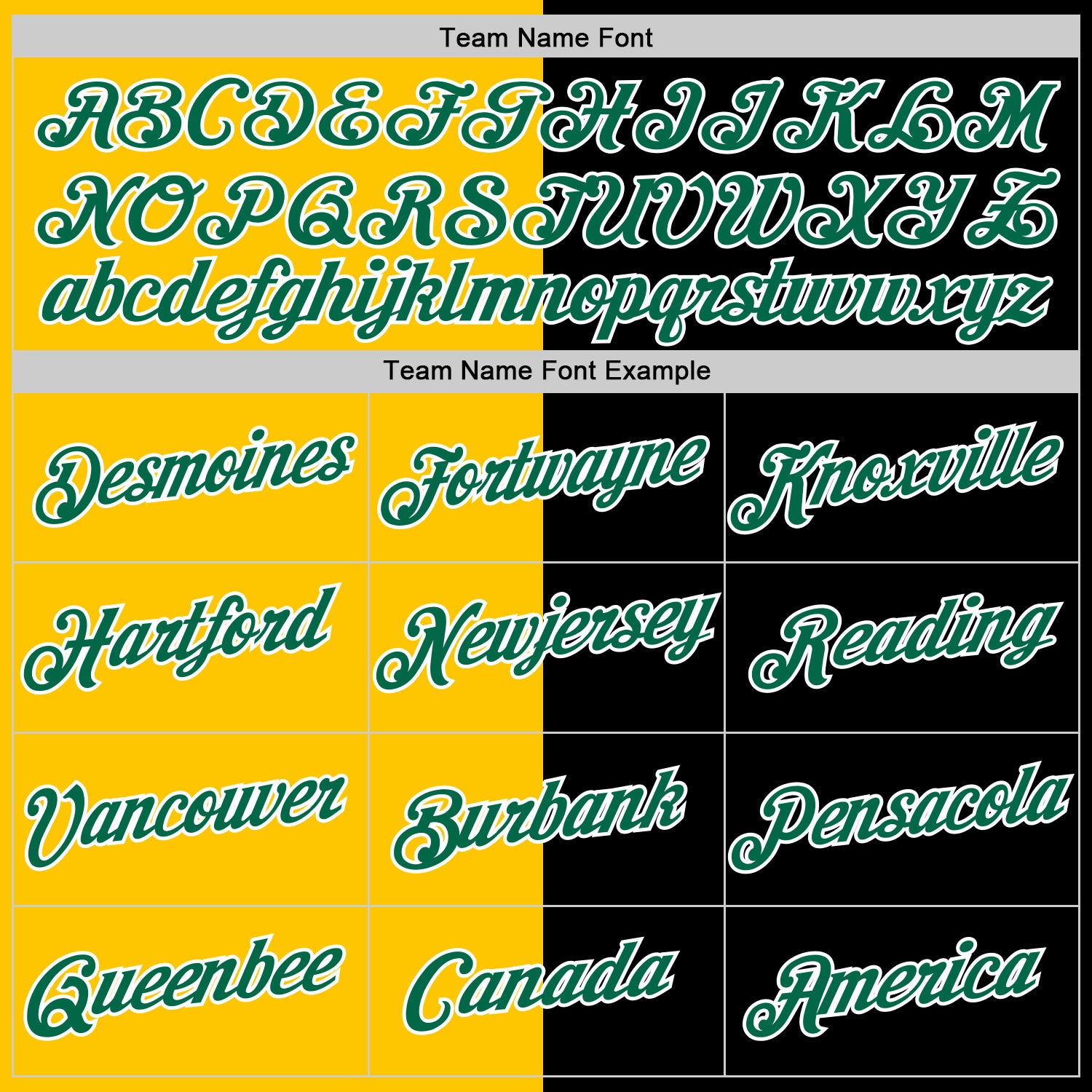 Custom Black Kelly Green-Yellow Split Fashion Performance T-Shirt