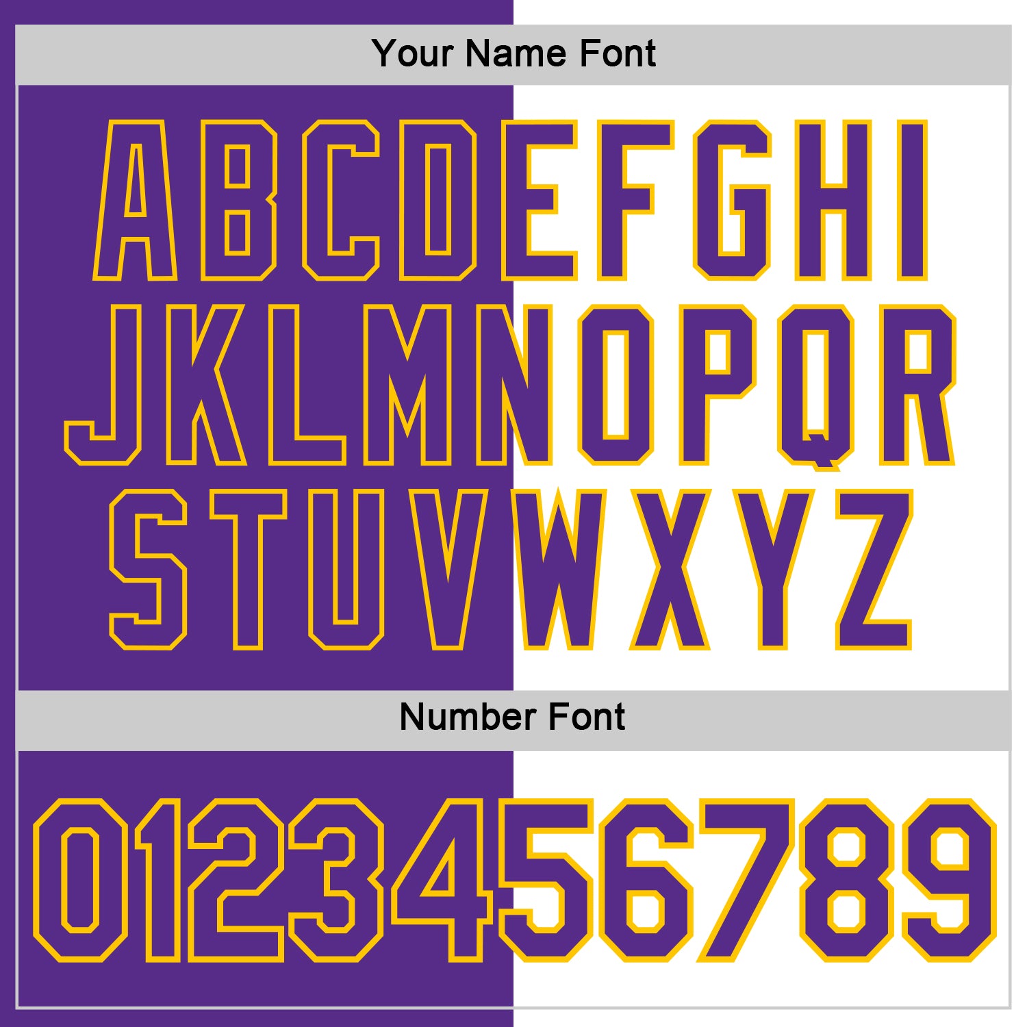 Custom Purple White-Yellow Split Fashion Performance T-Shirt