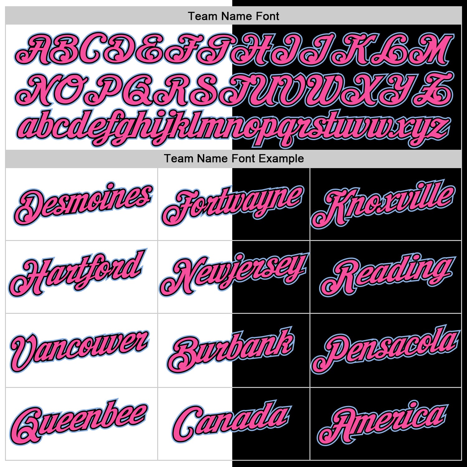 Custom Black Pink-Light Blue Split Fashion Performance T-Shirt