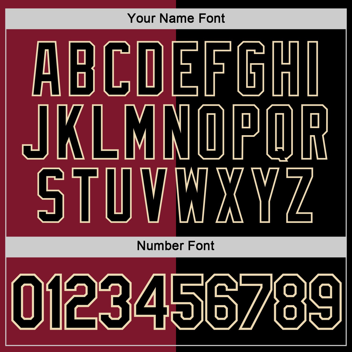 Custom Crimson Black-Cream Split Fashion Performance T-Shirt