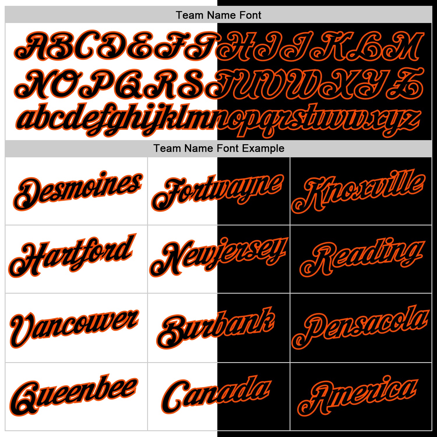 Custom Black White-Orange Split Fashion Performance T-Shirt