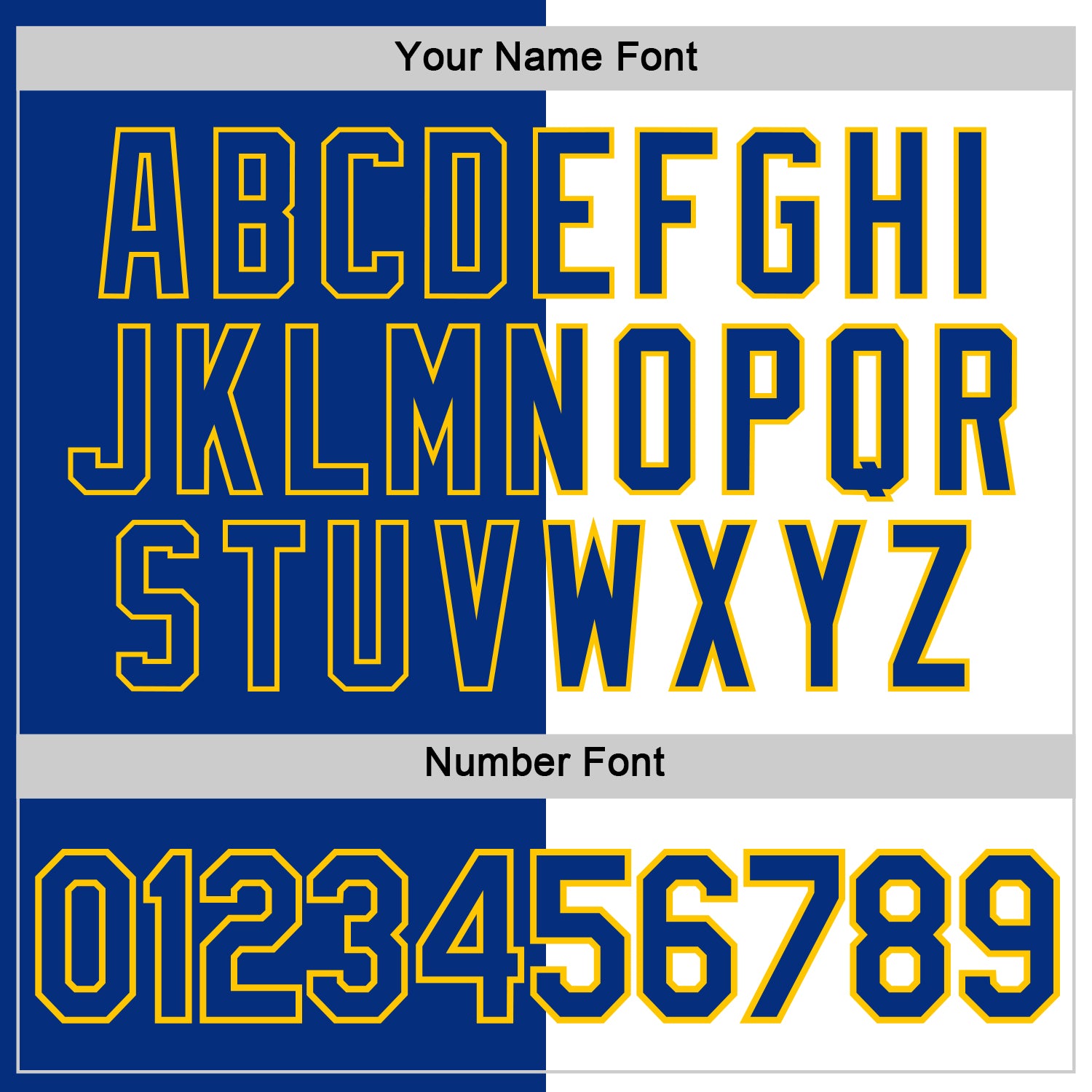 Custom Royal White-Yellow Split Fashion Performance T-Shirt