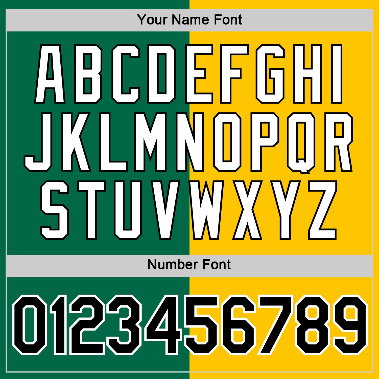 Custom Kelly Green Black-Yellow Split Fashion Performance T-Shirt