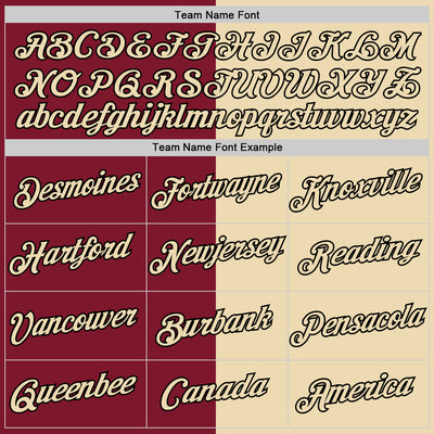 Custom Cream Crimson-Black Split Fashion Performance T-Shirt