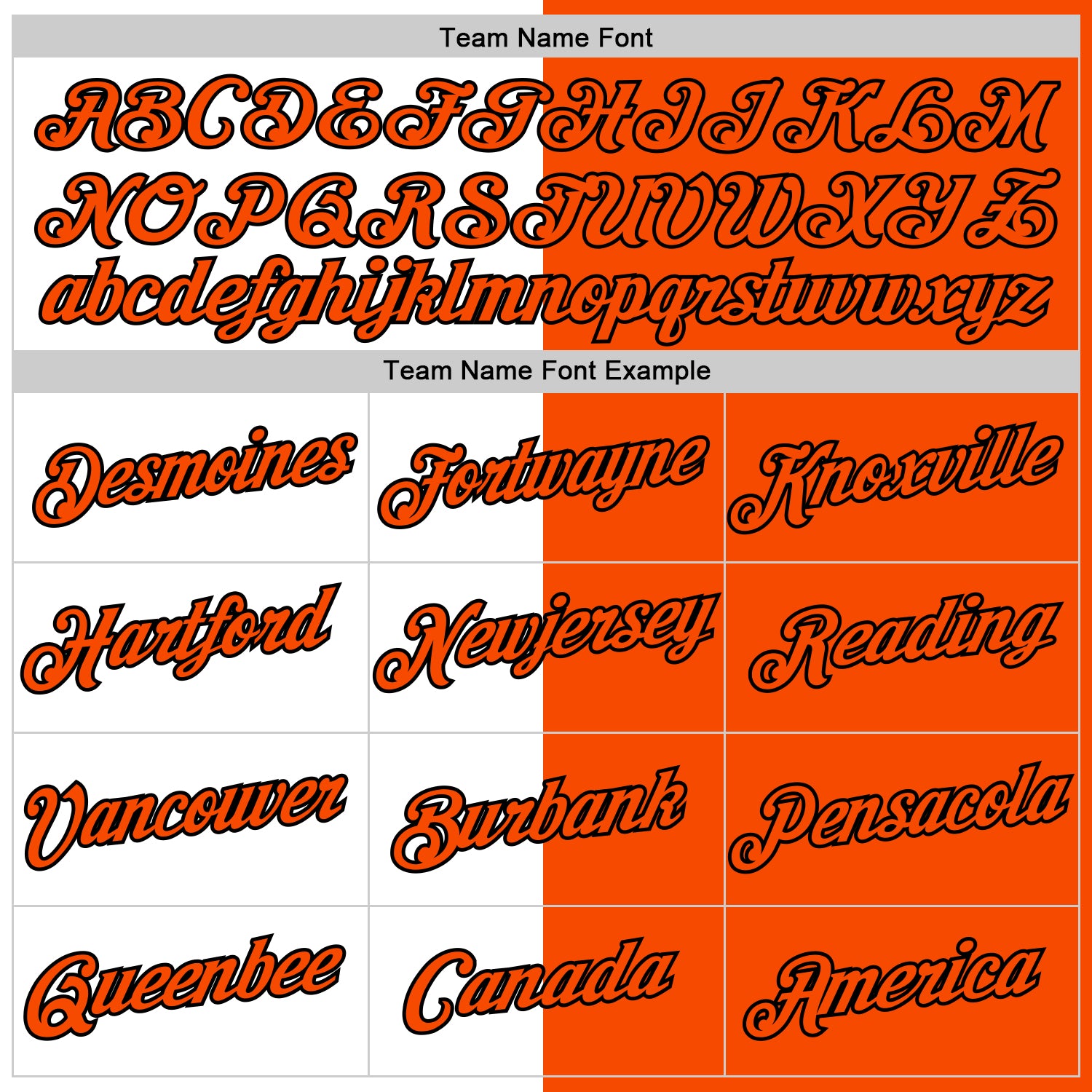 Custom Orange White-Black Split Fashion Performance T-Shirt