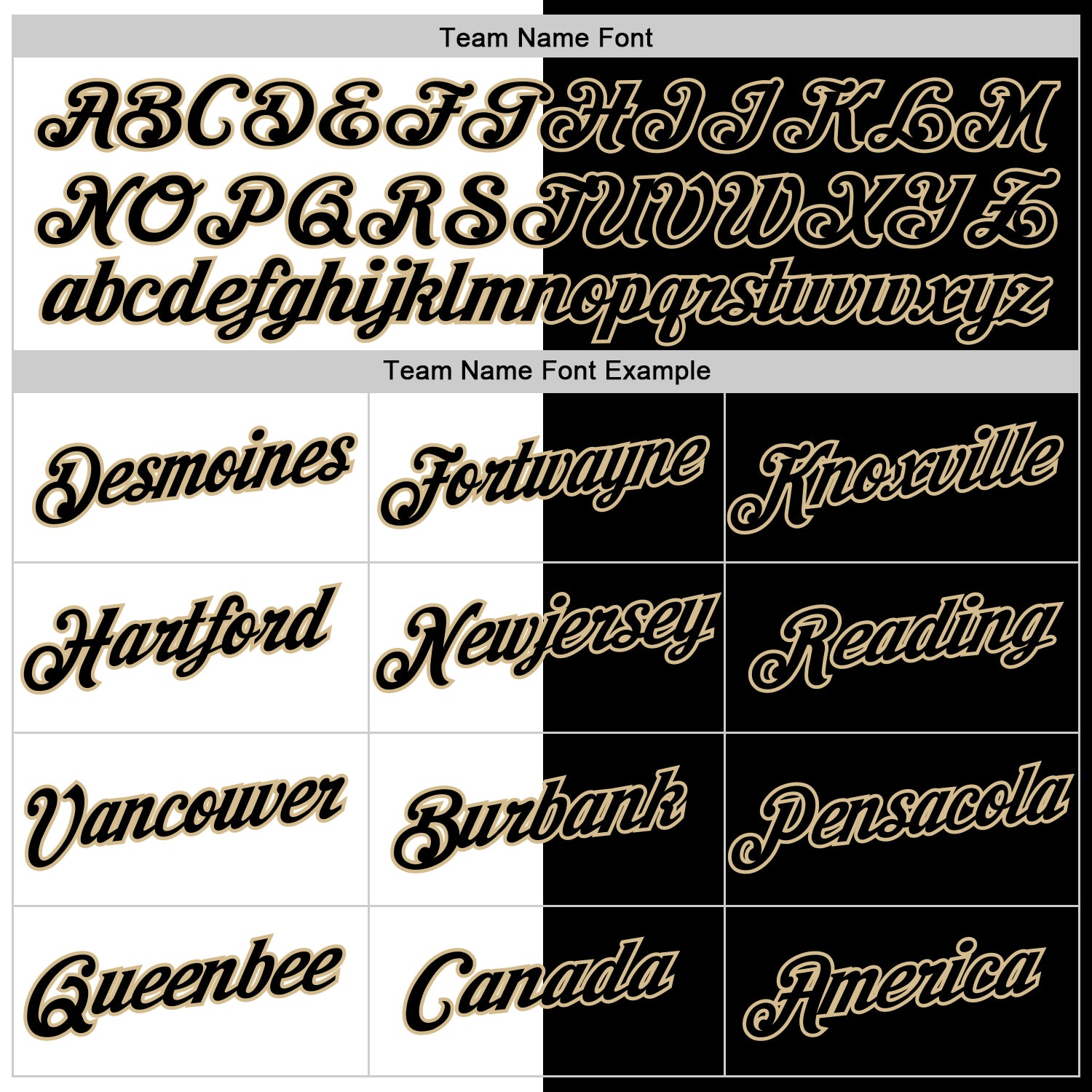 Custom Black White-Vegas Gold Split Fashion Performance T-Shirt