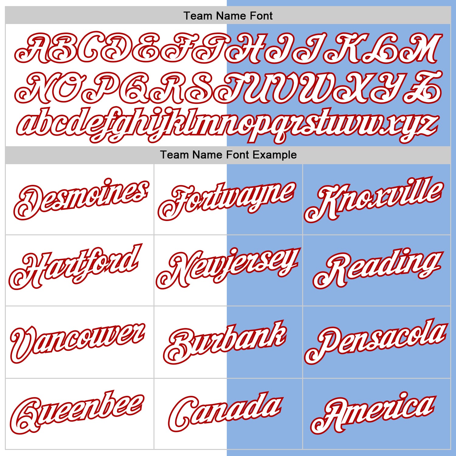 Custom Light Blue White-Red Split Fashion Performance T-Shirt