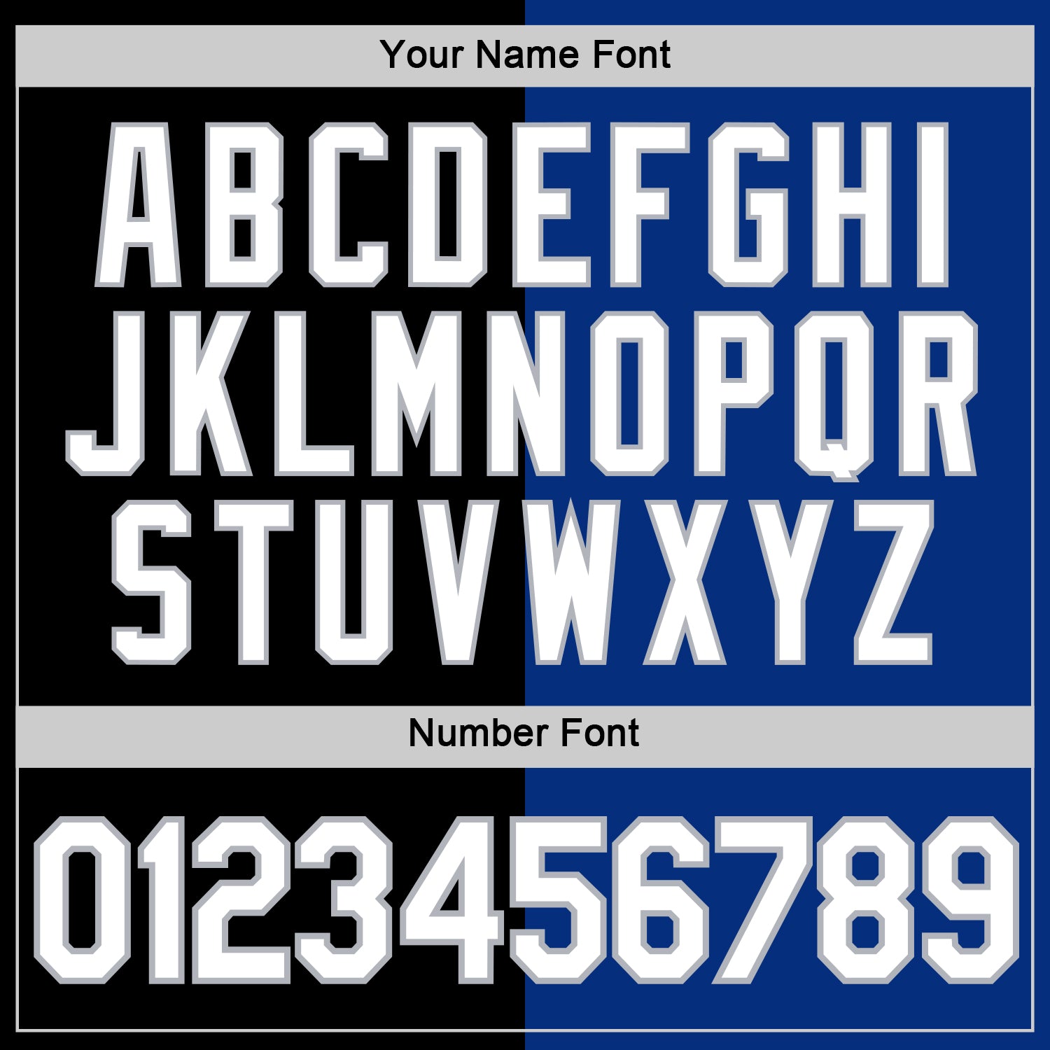 Custom Black Royal-Gray Split Fashion Performance T-Shirt