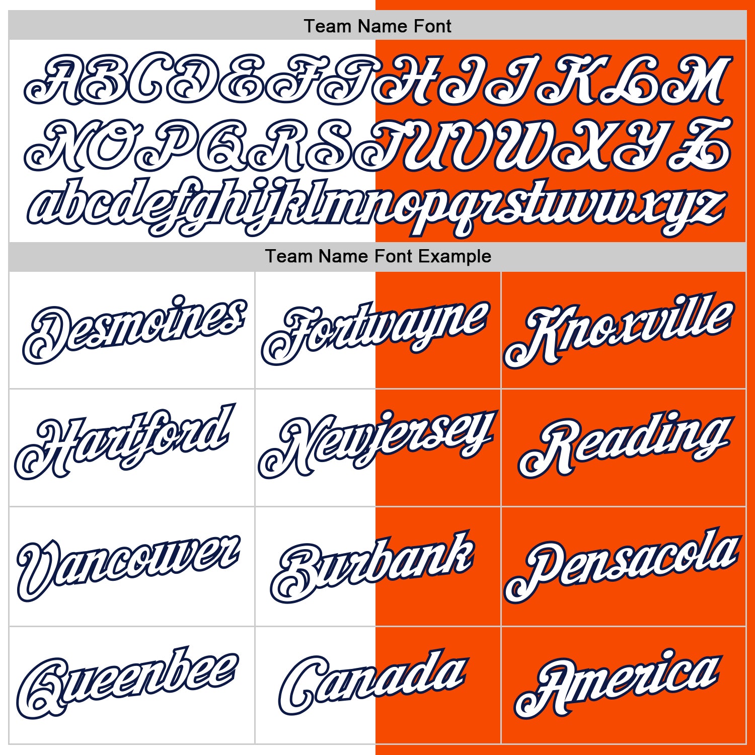 Custom Orange White-Navy Split Fashion Performance T-Shirt