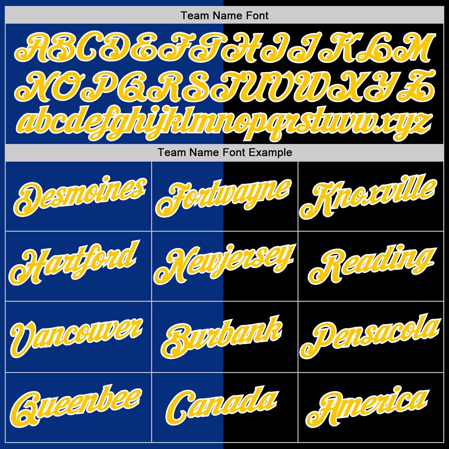 Custom Black Yellow-Royal Split Fashion Performance T-Shirt