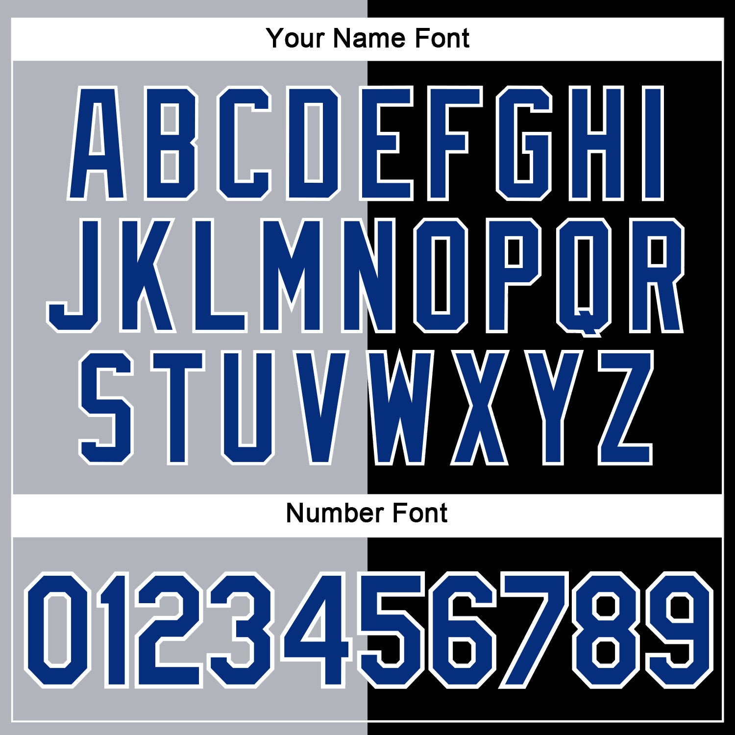 Custom Black Royal-Gray Split Fashion Performance T-Shirt