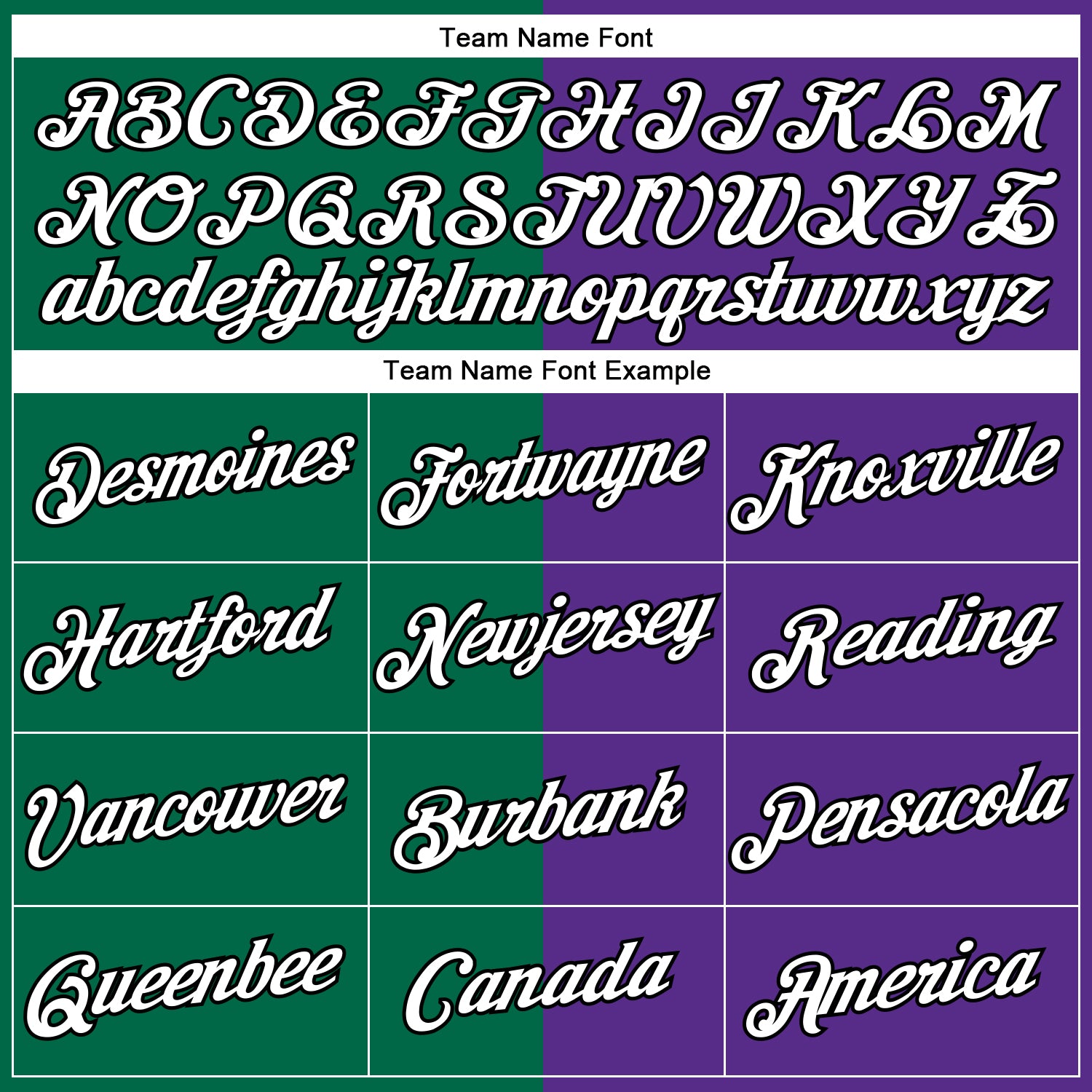 Custom Purple Kelly Green-Black Split Fashion Performance T-Shirt