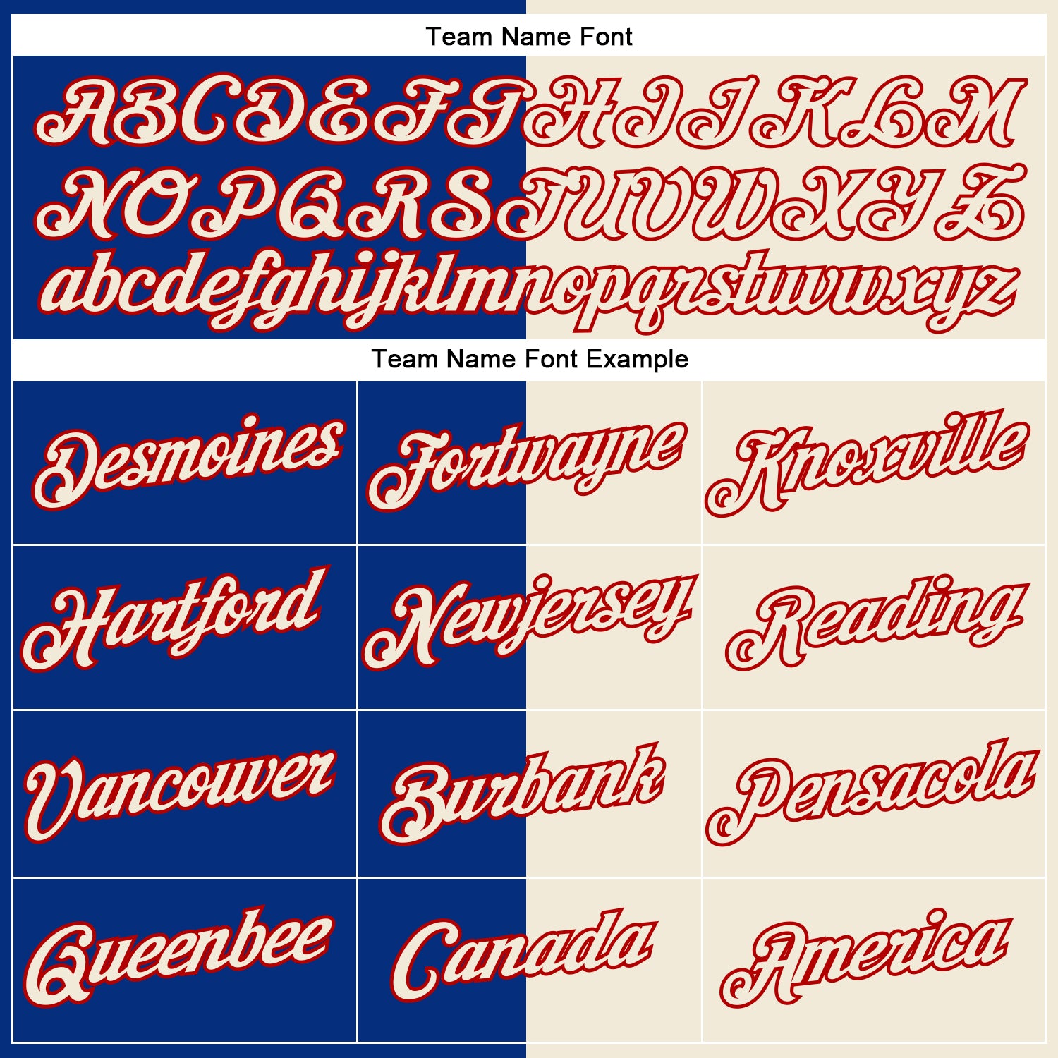 Custom Cream Royal-Red Split Fashion Performance T-Shirt