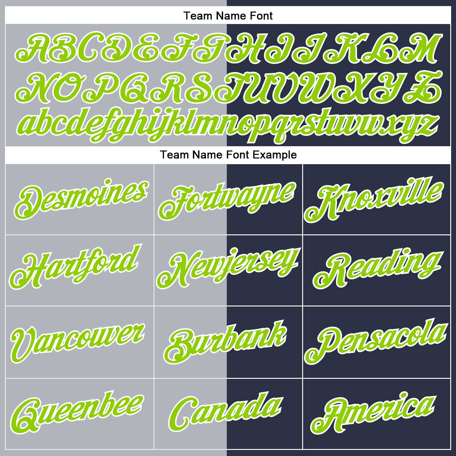 Custom Navy Neon Green-Gray Split Fashion Performance T-Shirt