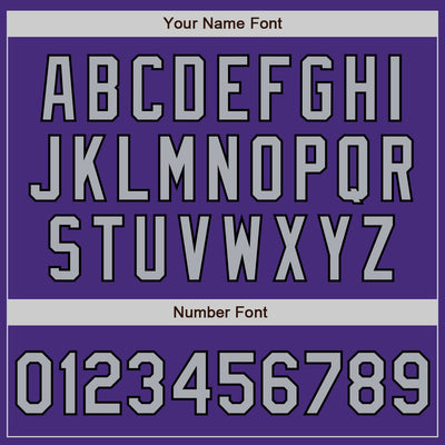 Custom Purple Gray Black-White Pinstripe Split Ripped Pattern Baseball Pullover Sweatshirt Hoodie