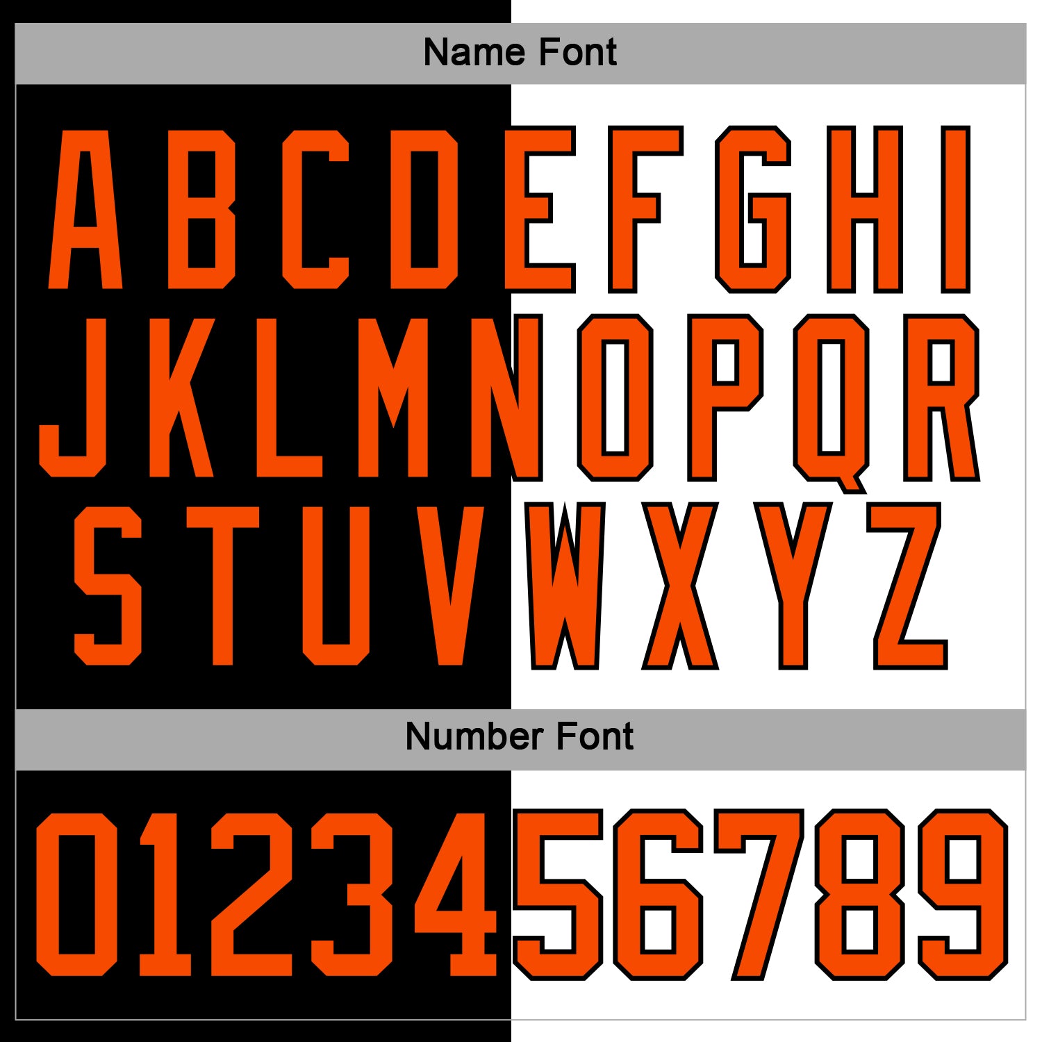 Custom Black Orange-White Split Fashion Hockey Lace Neck Jersey