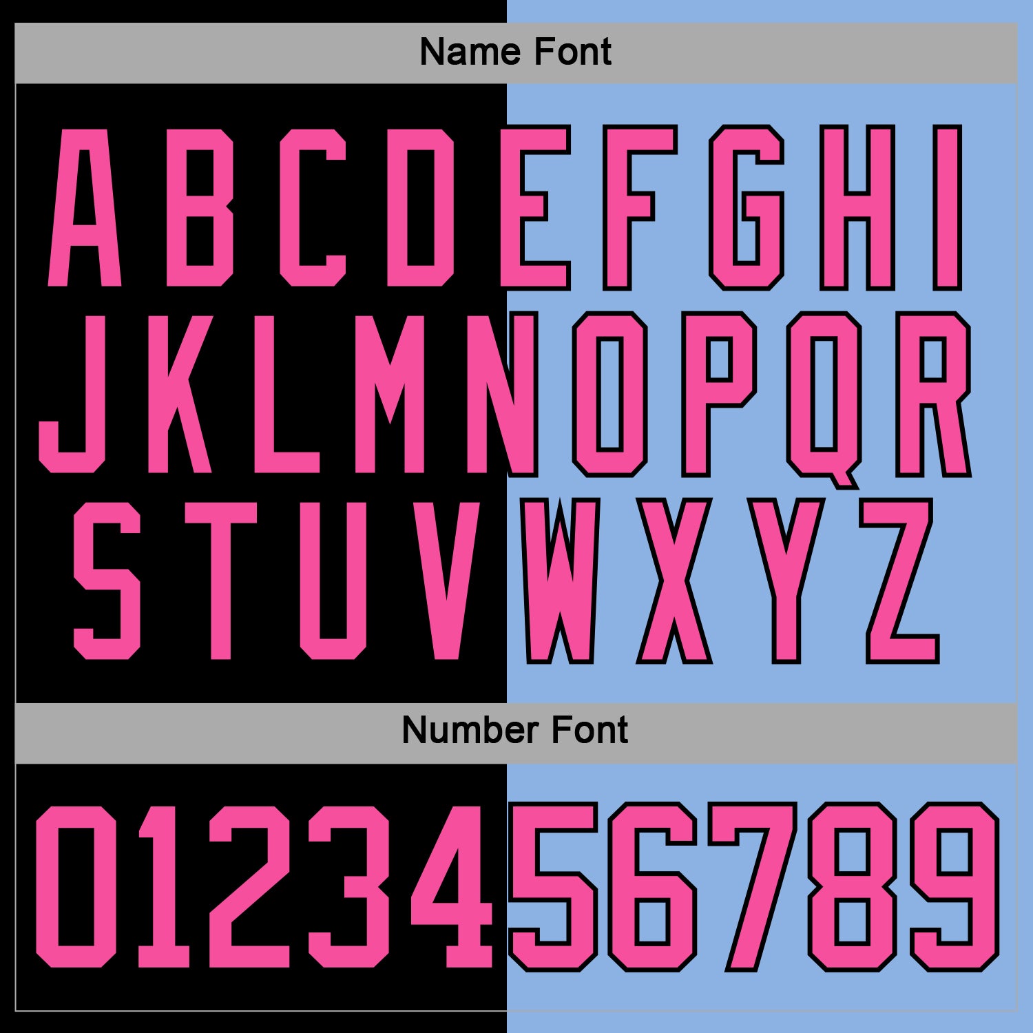 Custom Black Pink-Light Blue Split Fashion Hockey Lace Neck Jersey