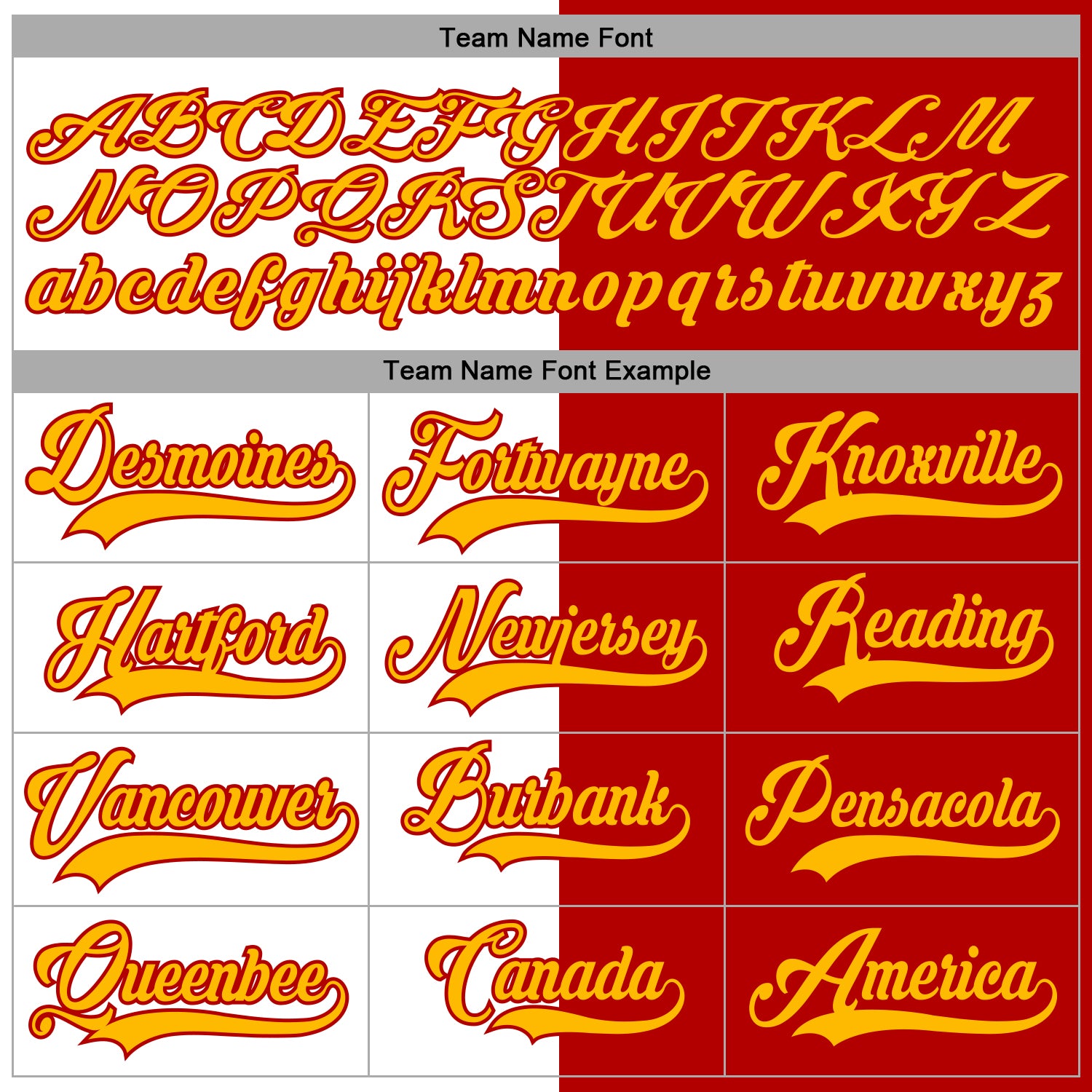 Custom Red Gold-White Split Fashion Hockey Lace Neck Jersey