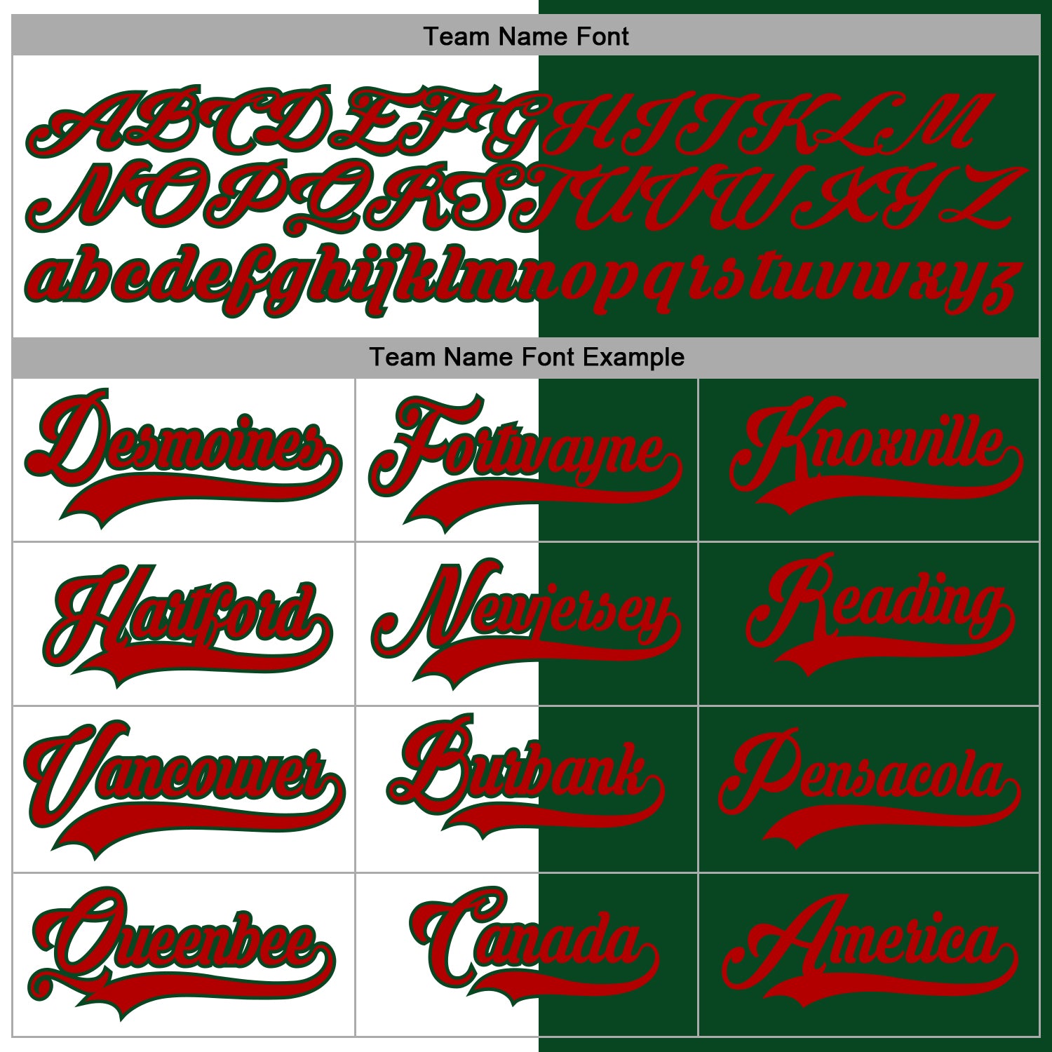 Custom Green Red-White Split Fashion Hockey Lace Neck Jersey