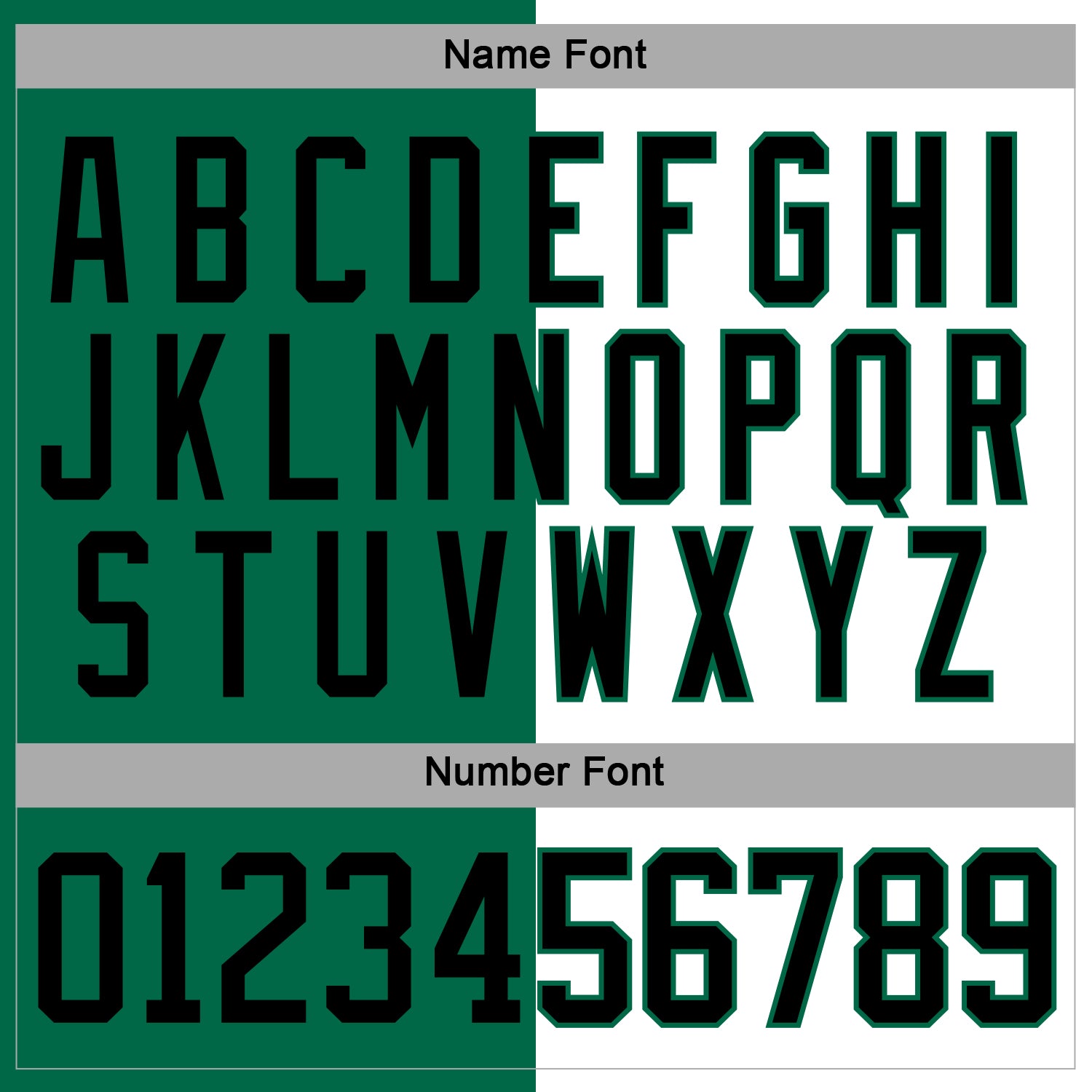 Custom Kelly Green Black-White Split Fashion Hockey Lace Neck Jersey