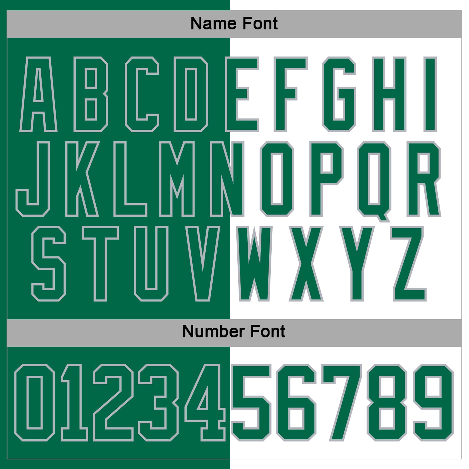 Custom Kelly Green Gray-White Split Fashion Hockey Lace Neck Jersey