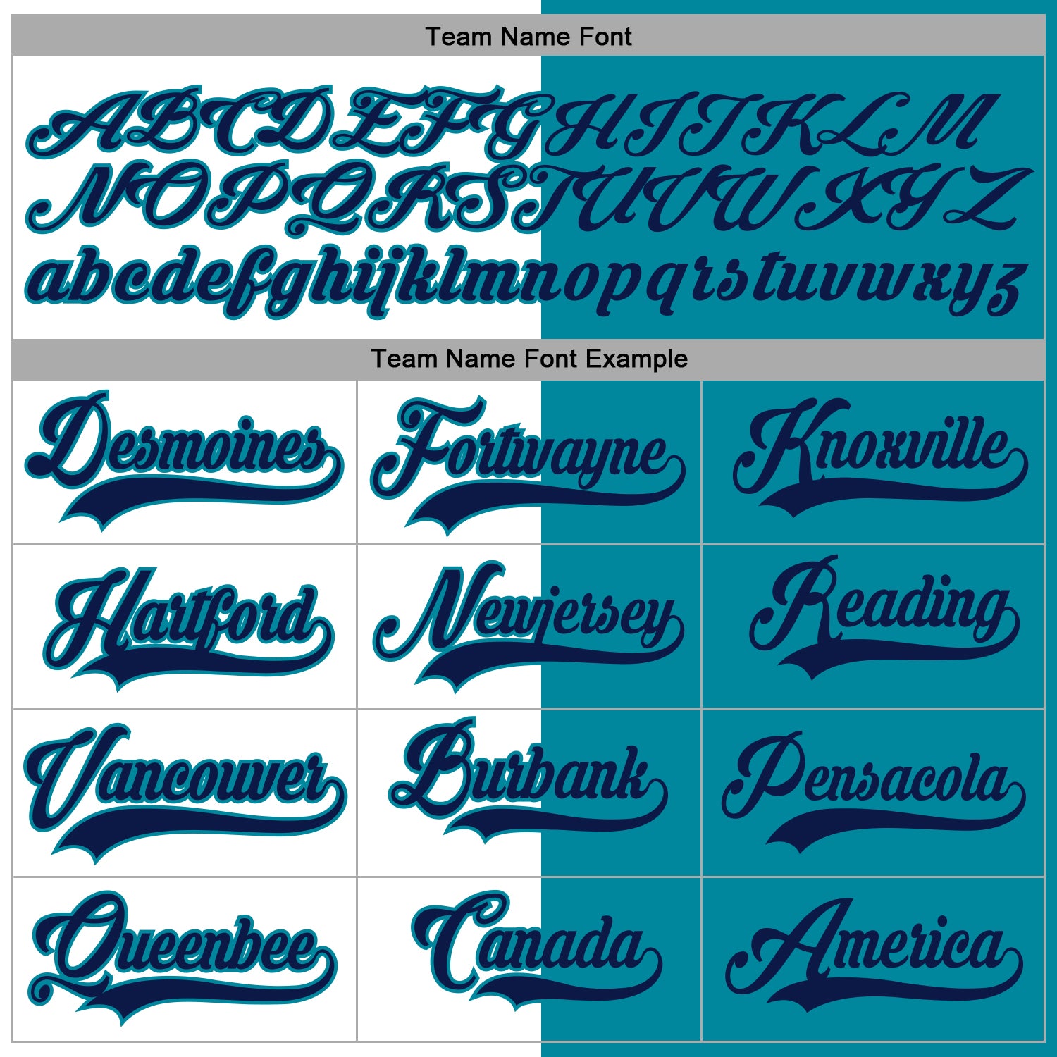 Custom Teal Navy-White Split Fashion Hockey Lace Neck Jersey