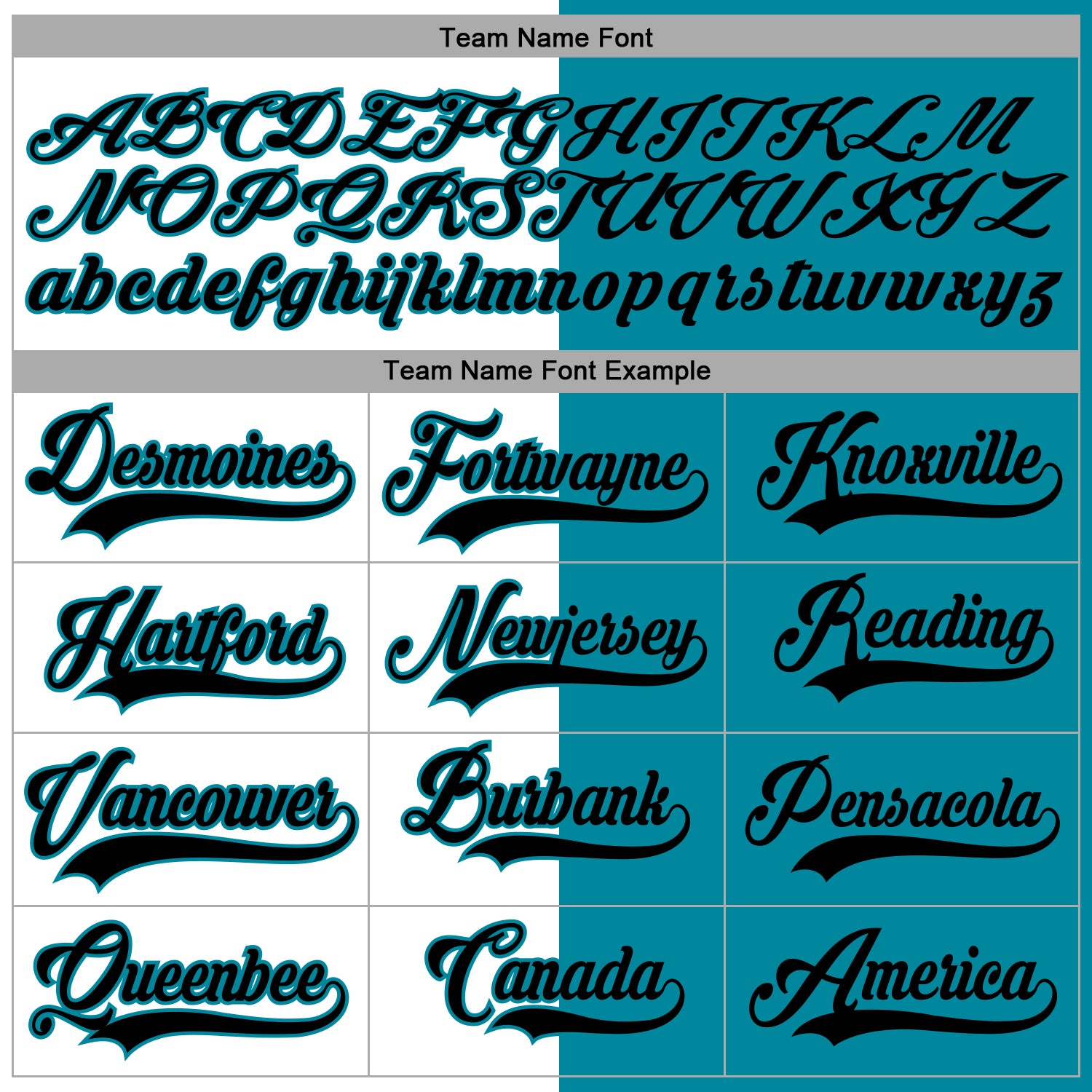 Custom Teal Black-White Split Fashion Hockey Lace Neck Jersey