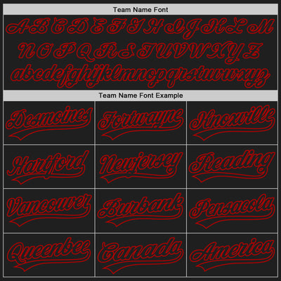 Custom Black Red Split Ripped Pattern Baseball Pullover Sweatshirt Hoodie