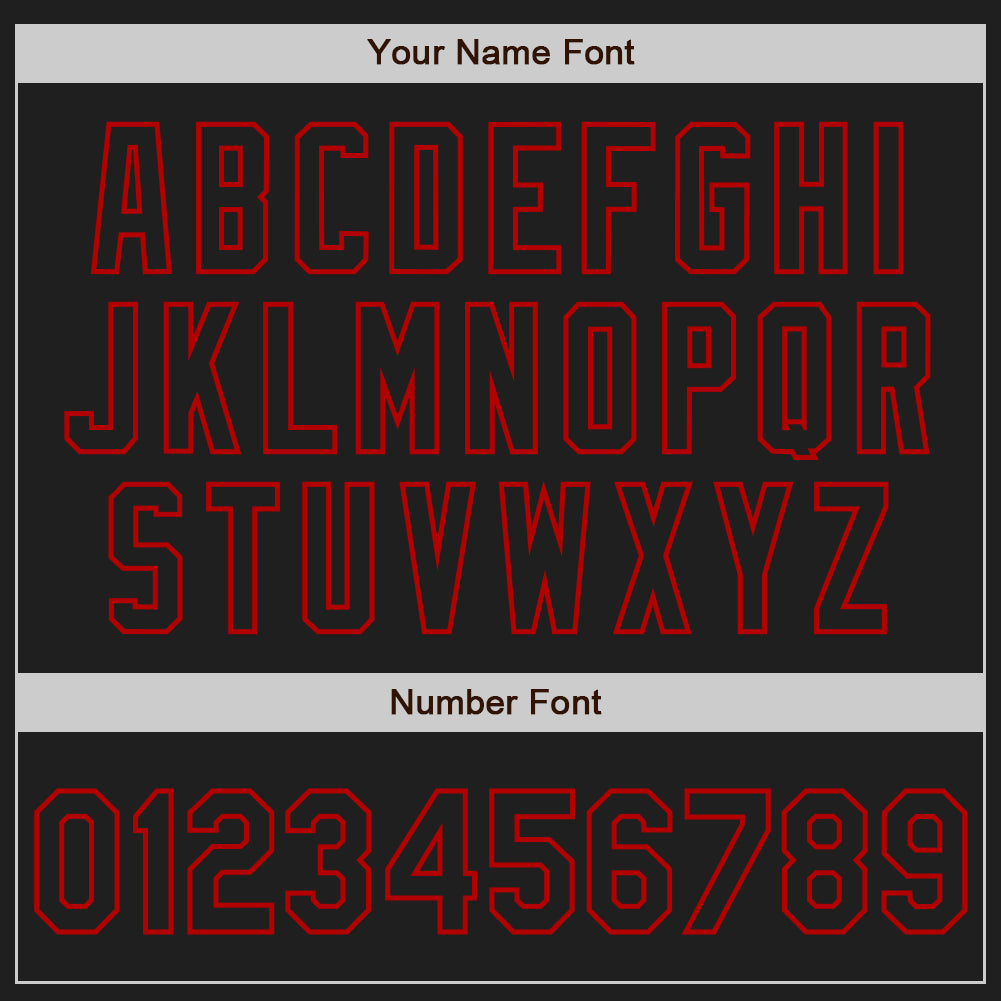 Custom Black Red Split Ripped Pattern Baseball Pullover Sweatshirt Hoodie