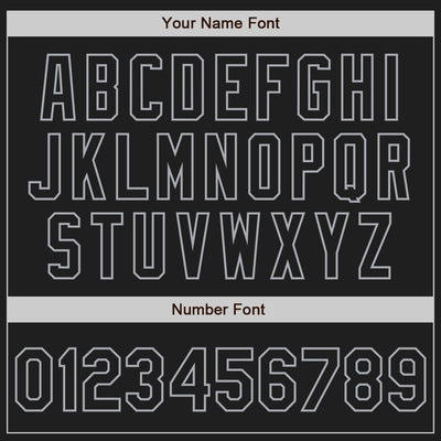 Custom Black Gray Split Ripped Pattern Baseball Pullover Sweatshirt Hoodie