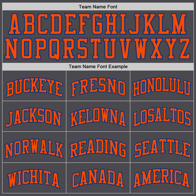 Custom Steel Gray Orange-Royal Authentic Basketball Jersey