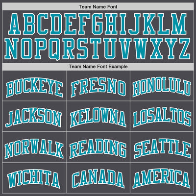 Custom Steel Gray Teal-White Authentic Basketball Jersey