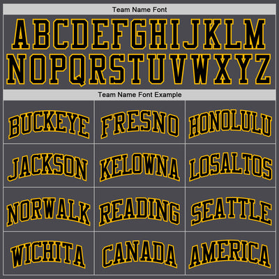 Custom Steel Gray Black-Gold Authentic Basketball Jersey