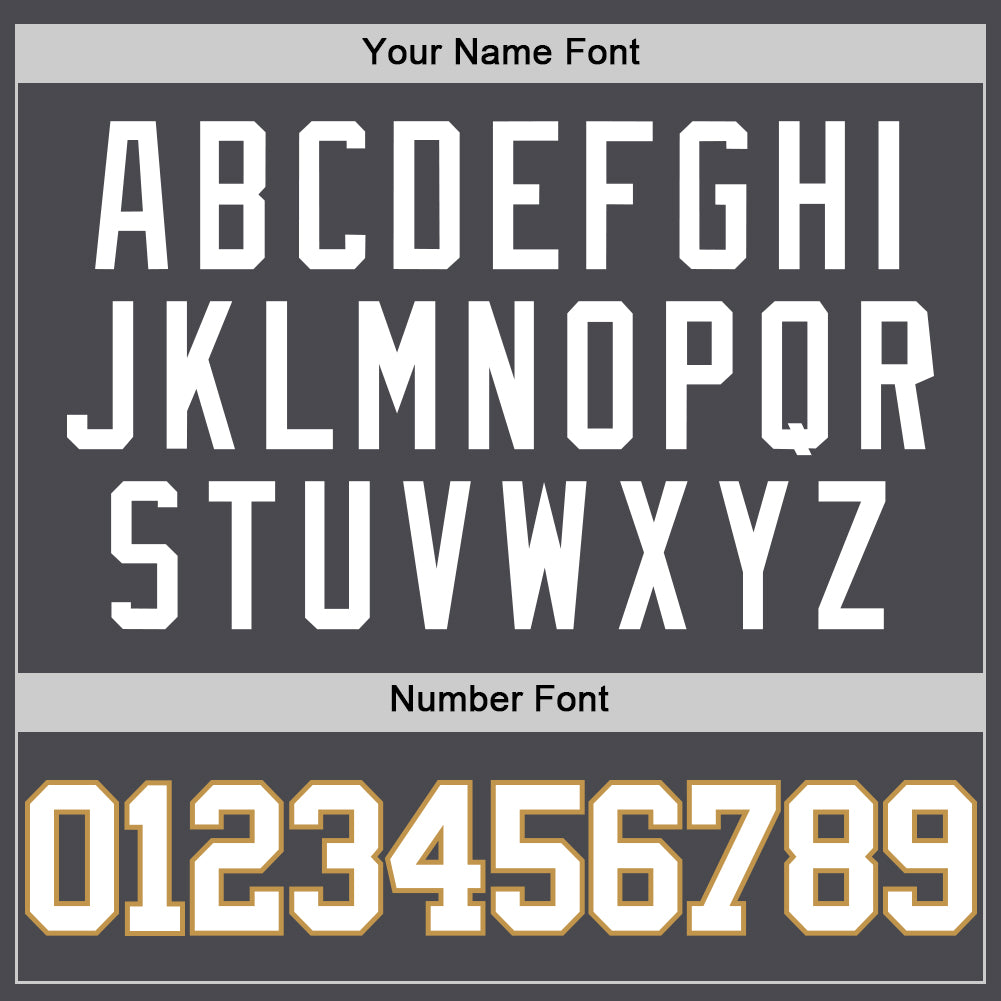 Custom Steel Gray White-Old Gold Authentic Basketball Jersey