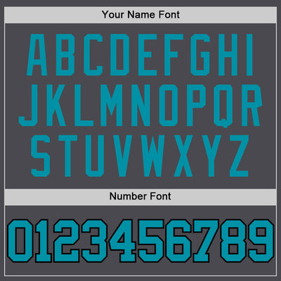 Custom Steel Gray Teal-Black Authentic Basketball Jersey