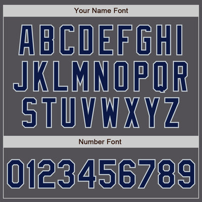 Custom Steel Gray Silver Authentic Baseball Jersey