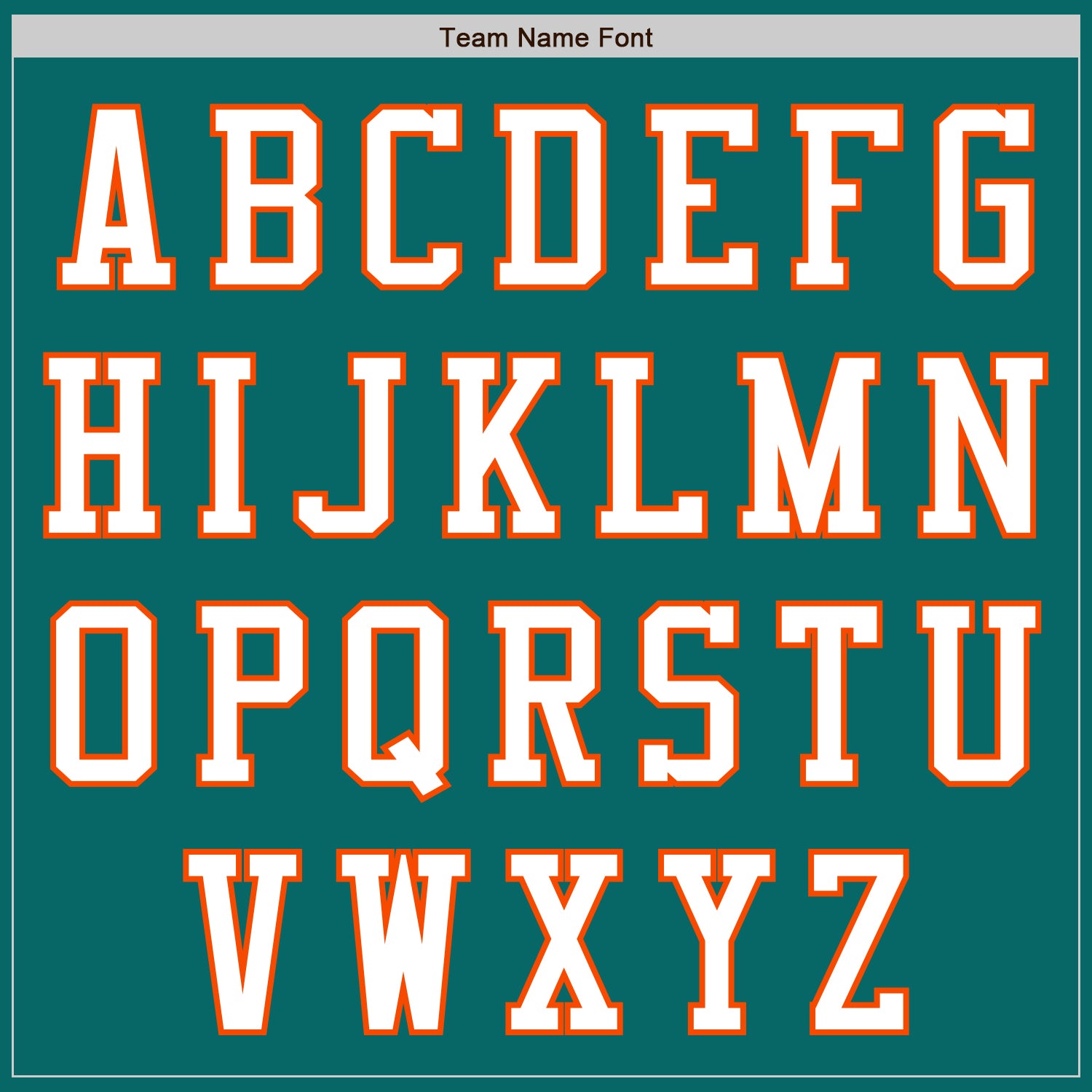 Custom Teal White-Orange Authentic Baseball Jersey