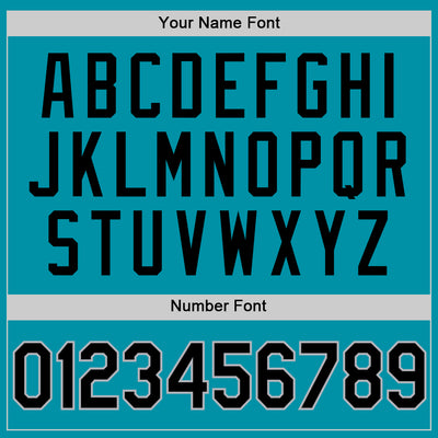 Custom Teal Black-Gray Authentic Throwback Basketball Jersey