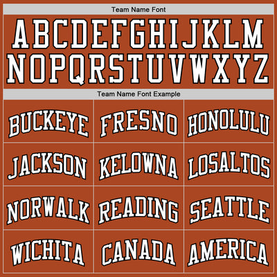 Custom Texas Orange White-Black Authentic Basketball Jersey