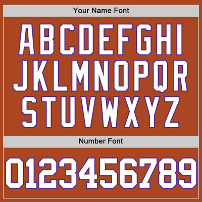 Custom Texas Orange White-Purple Authentic Basketball Jersey