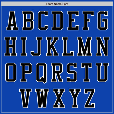 Custom Thunder Blue Black-White Authentic Baseball Jersey