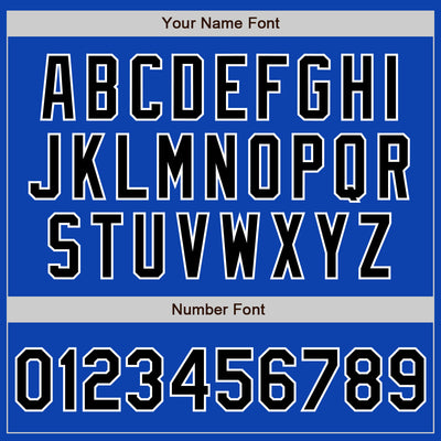 Custom Thunder Blue Black-White Authentic Baseball Jersey