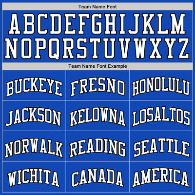 Custom Thunder Blue White-Black Authentic Basketball Jersey